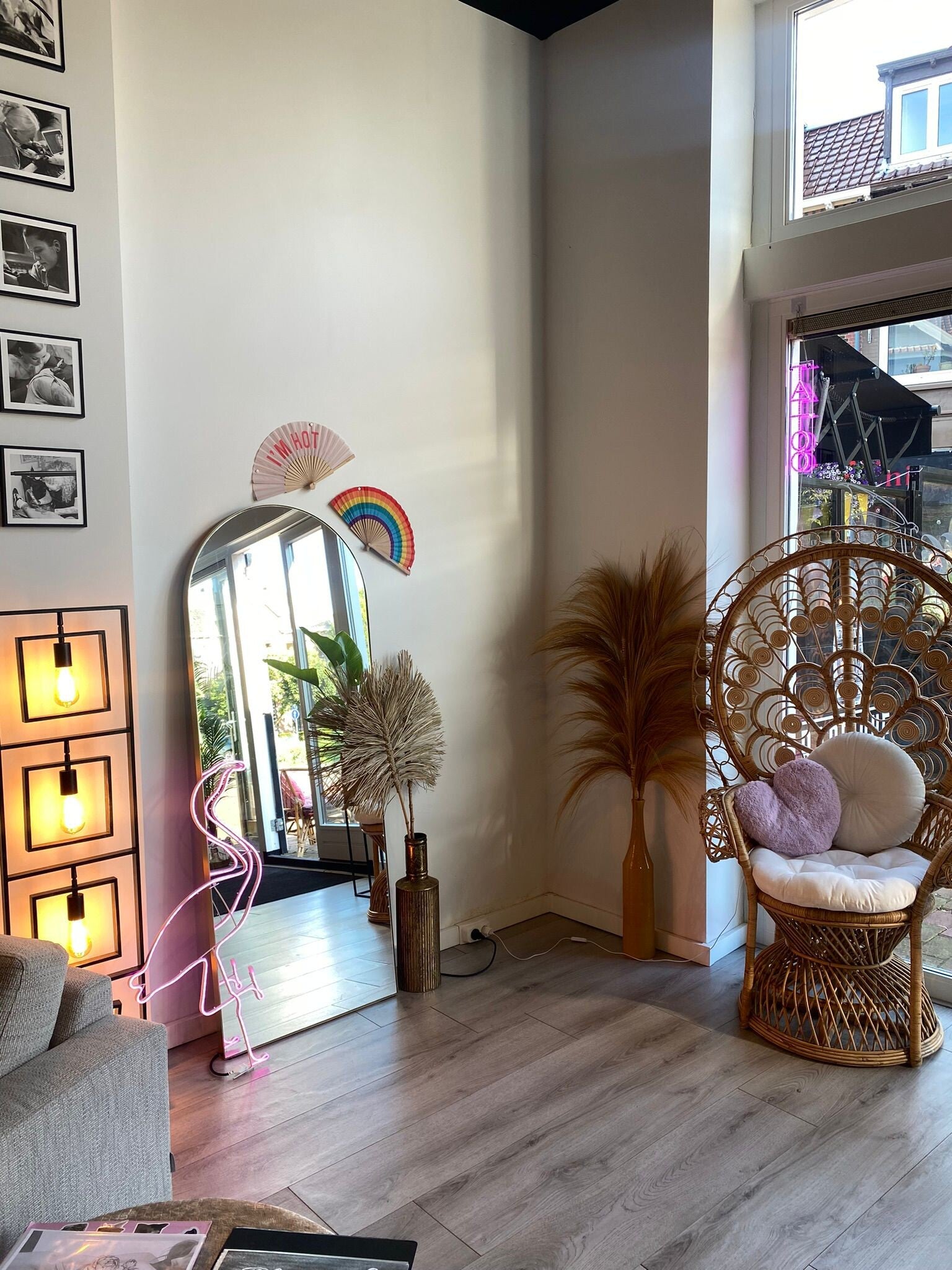 In de studio van Fempire Tattoo Studio, Bussum