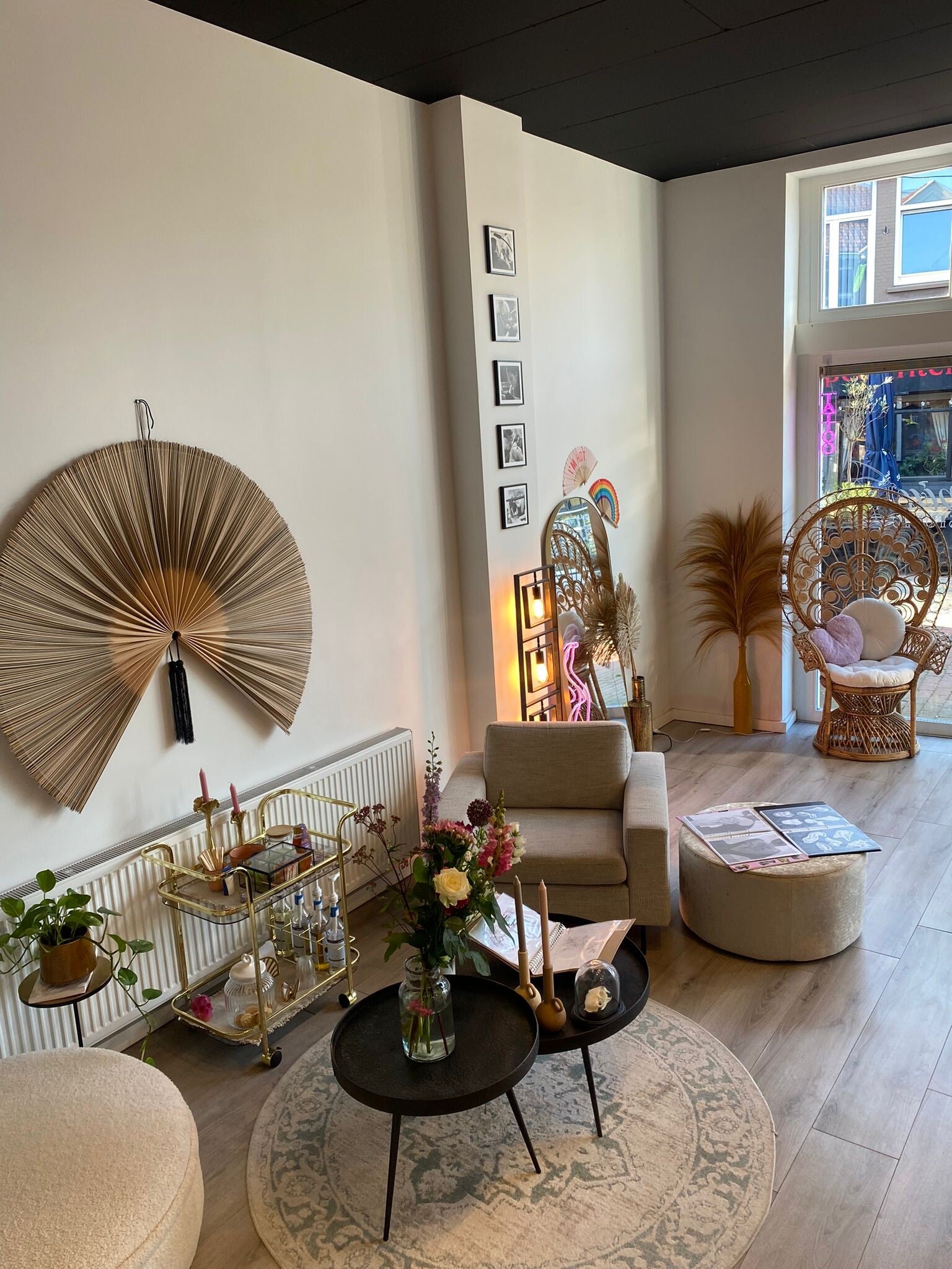 In de studio van Fempire Tattoo Studio, Bussum